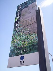 Le jardin de Petra Kelly à Barcelone