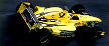 Mugen leverede Honda-motorer til Jordans Formel 1-team mellem 1998 og 2000.