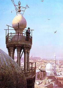 Muezzin (painting by Jean-Léon Gérôme, 1879)