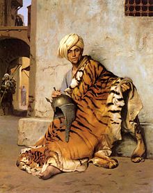 Fur trader in Cairo, painting by Jean-Léon Gérôme (1869)