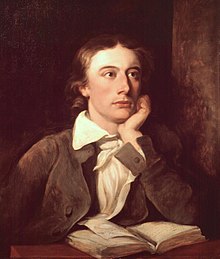 Williamo Heatono sukurtas Johno Keatso portretas (kopijuojant Joseph Severn)