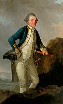 James Cook painted by John Webber (1776)