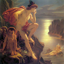 Oberon and the Mermaid, Joseph Noel Paton, 1888