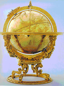 Mechanical celestial globe by Jost Bürgi