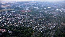 Zwickau, aerial view (2018)