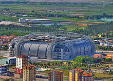 Kadir Has Stadium from outside