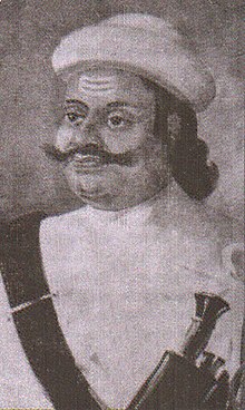 Kaji Bangshidhar Kalu Pande, Kaji (minister-president) van het Gorkha-koninkrijk en eerste bevelhebber van Gorkha om de eenwording van Nepal te bewerkstelligen.  