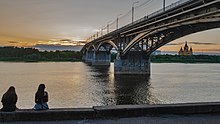 Kanawinski Bridge over the Oka River