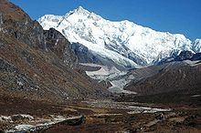 The Kangchendzönga, with 8586 m India's highest mountain