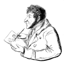 E. T. A. Hoffmann se caricaturiza a sí mismo