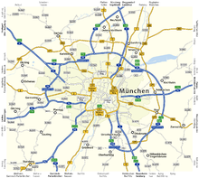 Freeways and Mittlerer Ring