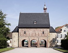 Lorsch gate hall from the 9th century