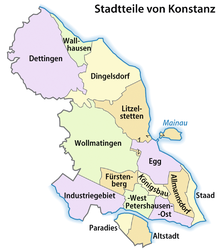 Districts of Constance