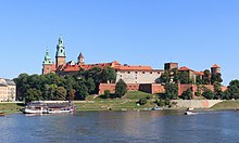 View of the Wawel from the Vistula