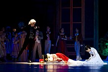 Scene from Act 1, Ballet of the Serbian National Theatre, Novi Sad, 2011-2012