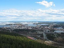View of Kuopio from Puijo Tower