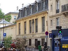 Pasteur's laboratory at the École Normale Supérieure in the rue d'Ulm in Paris