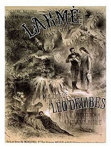 Originele poster voor Lakmé  