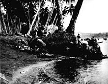 US landing on Rendova (Solomon Islands) on 30 June 1943