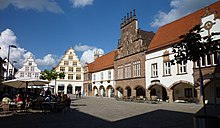 Market place in Lemgo