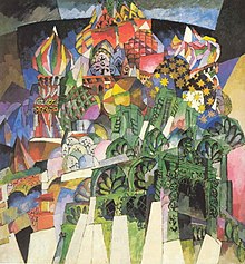 St. Basil's Cathedral, Moscow, 1913