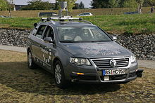 Leonie, the autonomous vehicle of the Stadtpilot project