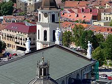 Vista sobre o telhado da Catedral