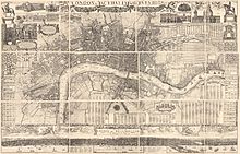 Map of London 1682