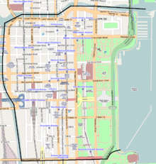 The Chicago Loop - City Map