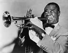 Louis Armstrong, one of the most important musicians of Hot Jazz with great influence on the further development of Jazz