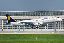 Lufthansa Regional Embraer E195  