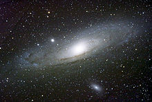 The Andromeda galaxy, the closest major galaxy to us...