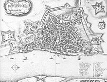 Mainz - Excerpt from the Topographia Hassiae by Matthäus Merian the Younger 1655