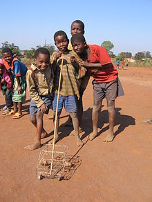 Anak yatim piatu AIDS di Malawi