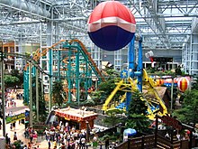 The theme park before its transformation into Nickelodeon Universe.