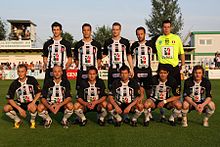 Equipe do WAC/St.Andrä partida de rebaixamento 2010