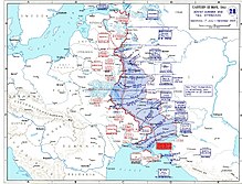 Soviet terrain gains from the end of Unternehmen Zitadelle to December 1, 1943 (end of the Tehran Conference).