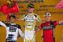 Mark Cavendish wygrał 1. etap Tour of California 2010.