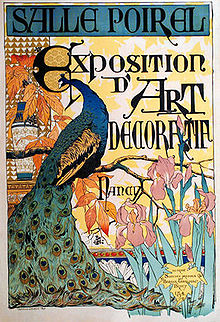 Plakat for en messe for kunsthåndværk, 1894