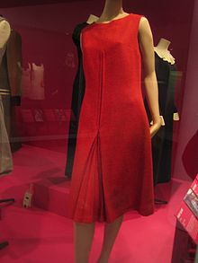 Vestido Mary Quant no museu V&A