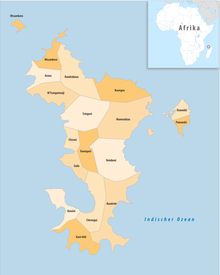 Mayotte municipalities