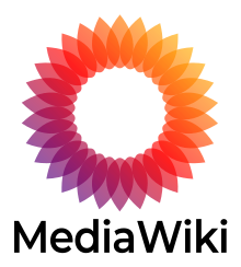 Logo of MediaWiki (since 2021)