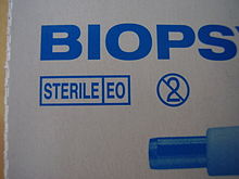 EO - sterilized with ethylene oxide, disposable material