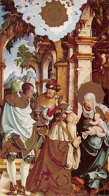 Epiphany painting by the Master of Meßkirch, c. 1538