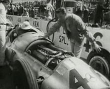 Mercedes W 154 at the 500 miles of Indianapolis 1947