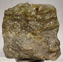 Une autre roche contenant du mercure liquide