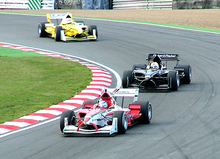 Mexico, Nieuw-Zeeland en Maleisië tijdens het allereerste raceweekend van de 2005-06 A1 Grand Prix of Nations, Groot-Brittannië
