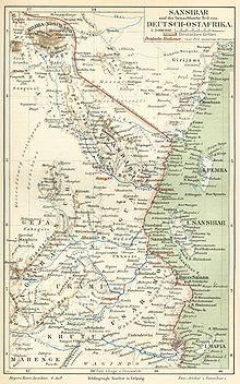 Historical map (around 1888)