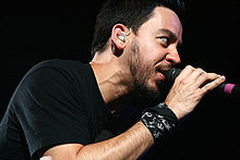 Mike Shinoda at a performance