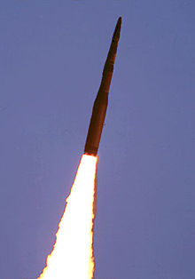 Minuteman II-ICBM of the second generation